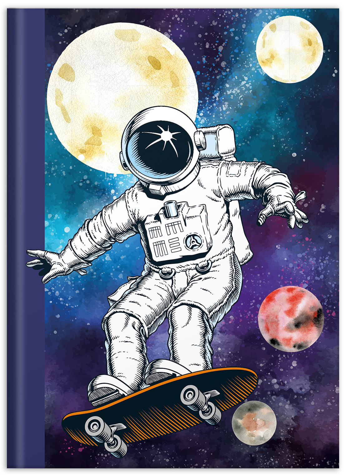 rnk-notizbuch-skatonaut-din-a5-dotted-hardcover-1-st-ck image 1