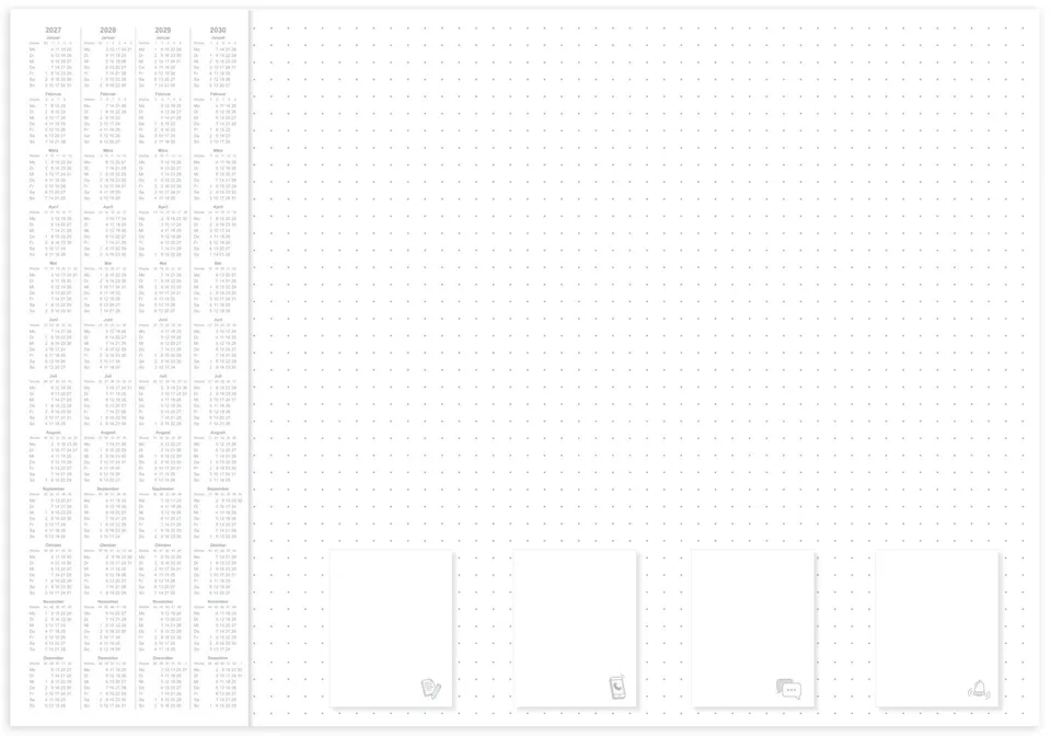 rnk-office-schreibunterlage-dotted-600x420mm-30-blatt image 1