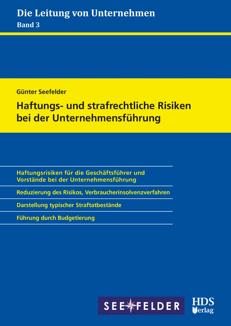 hds-recht-haftung-unternehmensf-hrung-band-3-buch-1-auflage image 1
