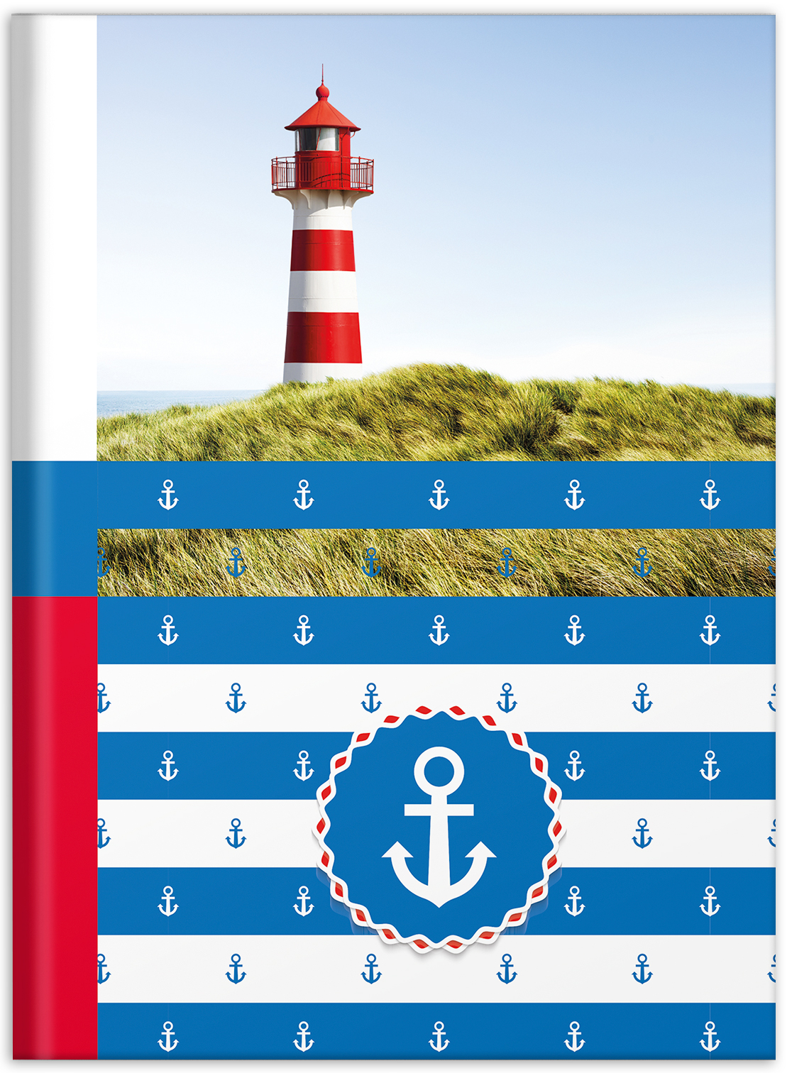 rnk-schul-notizbuch-maritim-din-a5-kariert-hardcover image 1