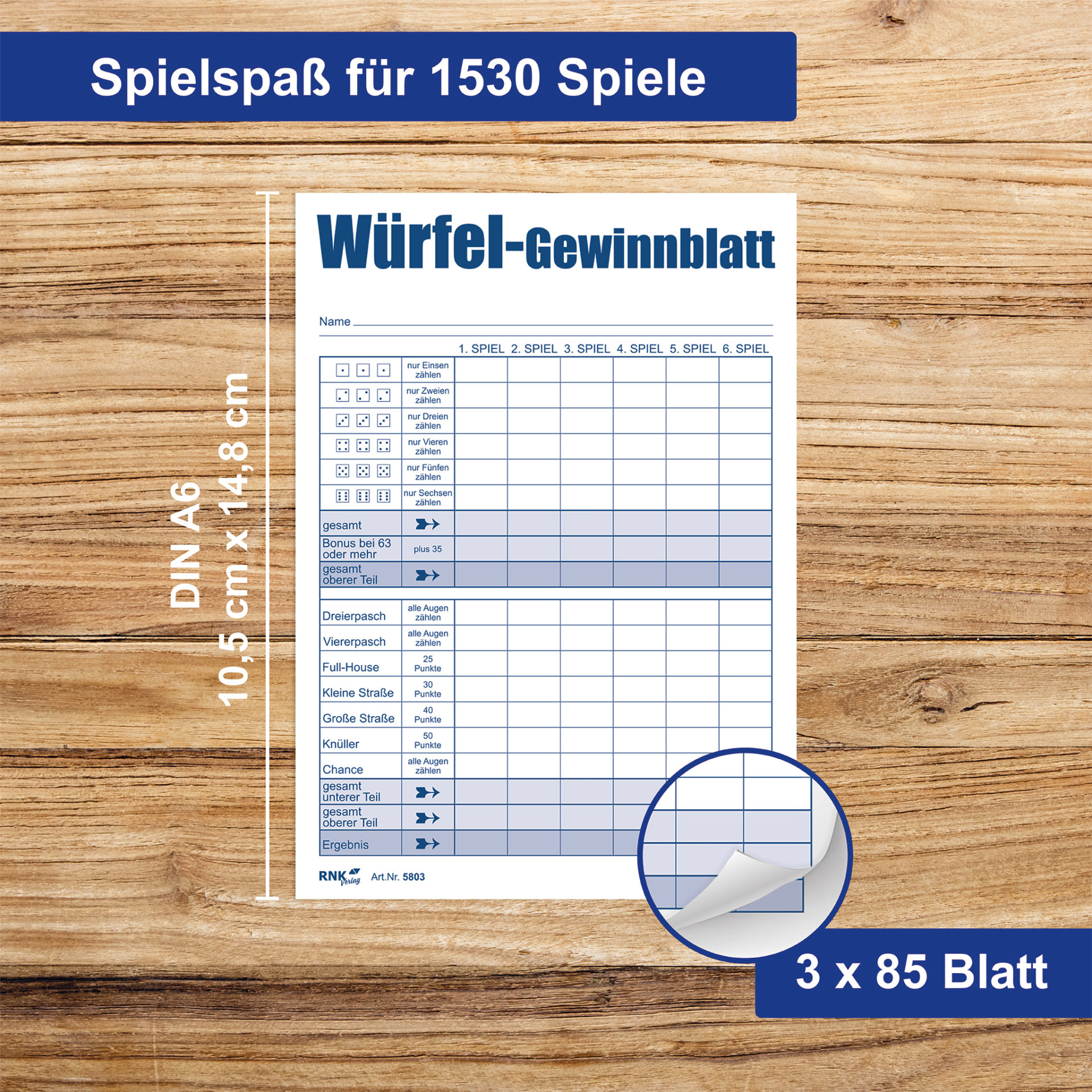 rnk-w-rfelspiel-gewinnblatt-din-a6-3x85-blatt-f-r-1530-spiele image 5