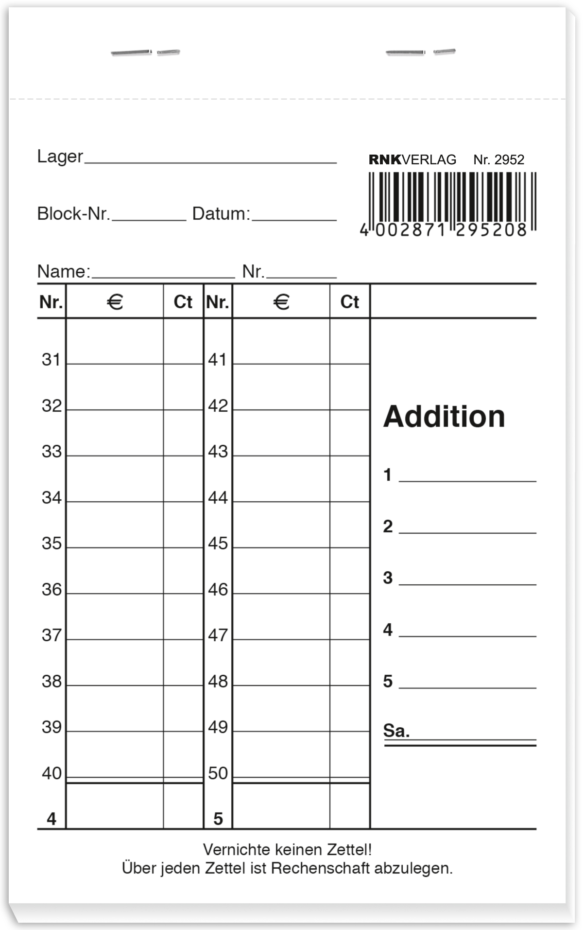 rnk-vertr-ge-kassenbl-cke-nummeriert-oben-geheftet-10-st-ck image 3