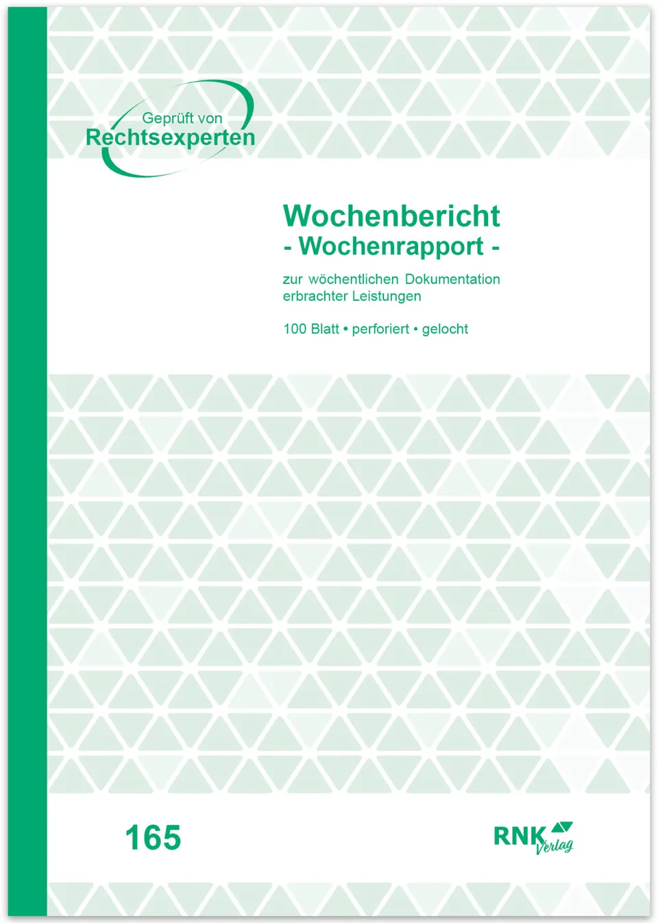 rnk-wochenbericht-din-a4-block-100-blatt image 1