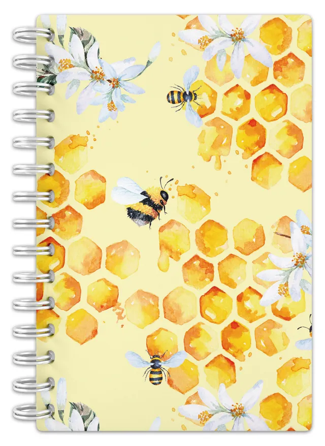 rnk-honey-spiral-notizbuch-a6-register-a-z-48-blatt image 1