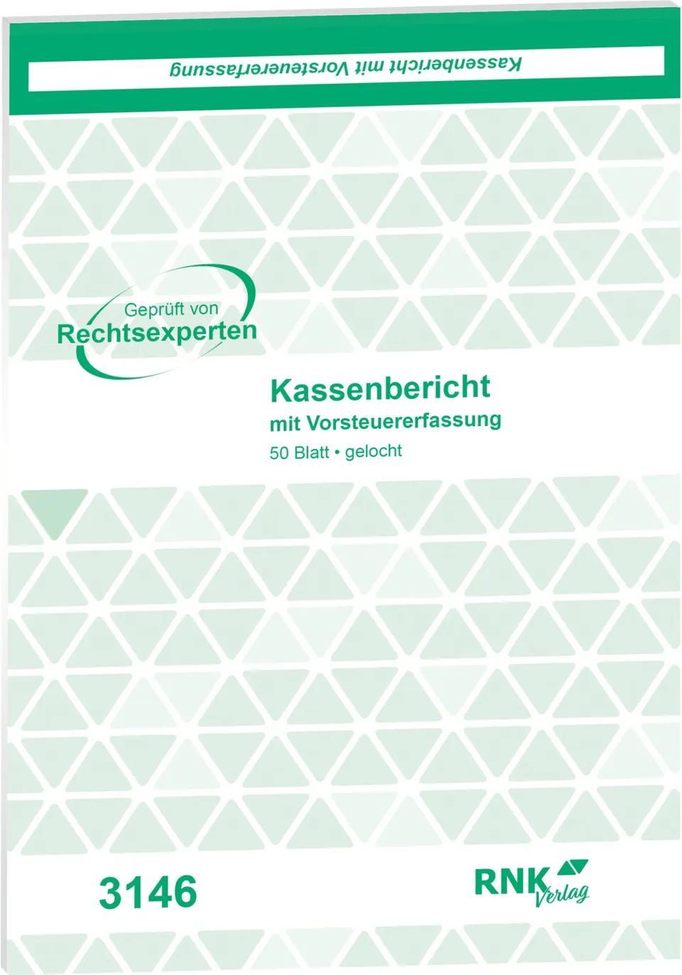 rnk-kassenbericht-din-a5-block-mit-vorsteuer-50-blatt image 1
