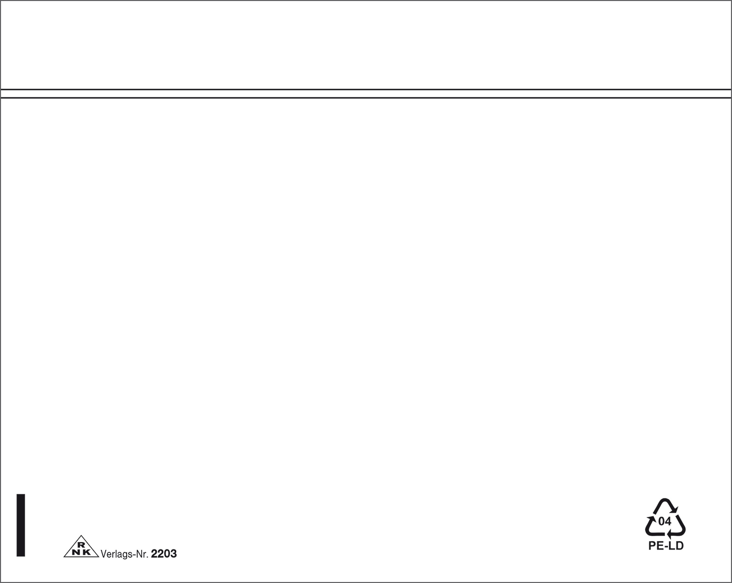 rnk-begleitpapiertaschen-dokumententaschen-c6-transparent-100-st image 1