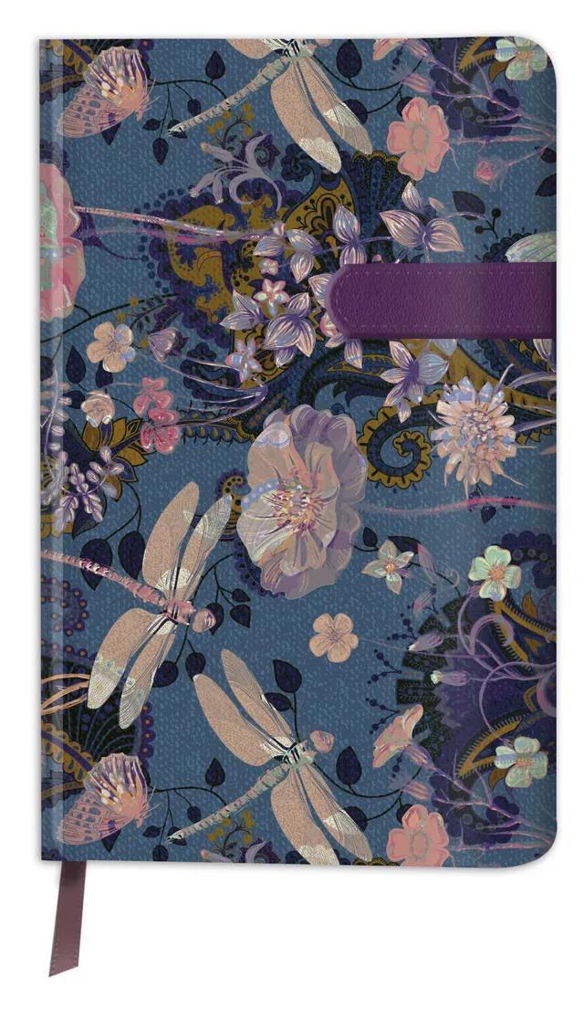 rnk-dragonfly-notizbuch-liniert-135x210-mm-mit-magnetverschluss image 1