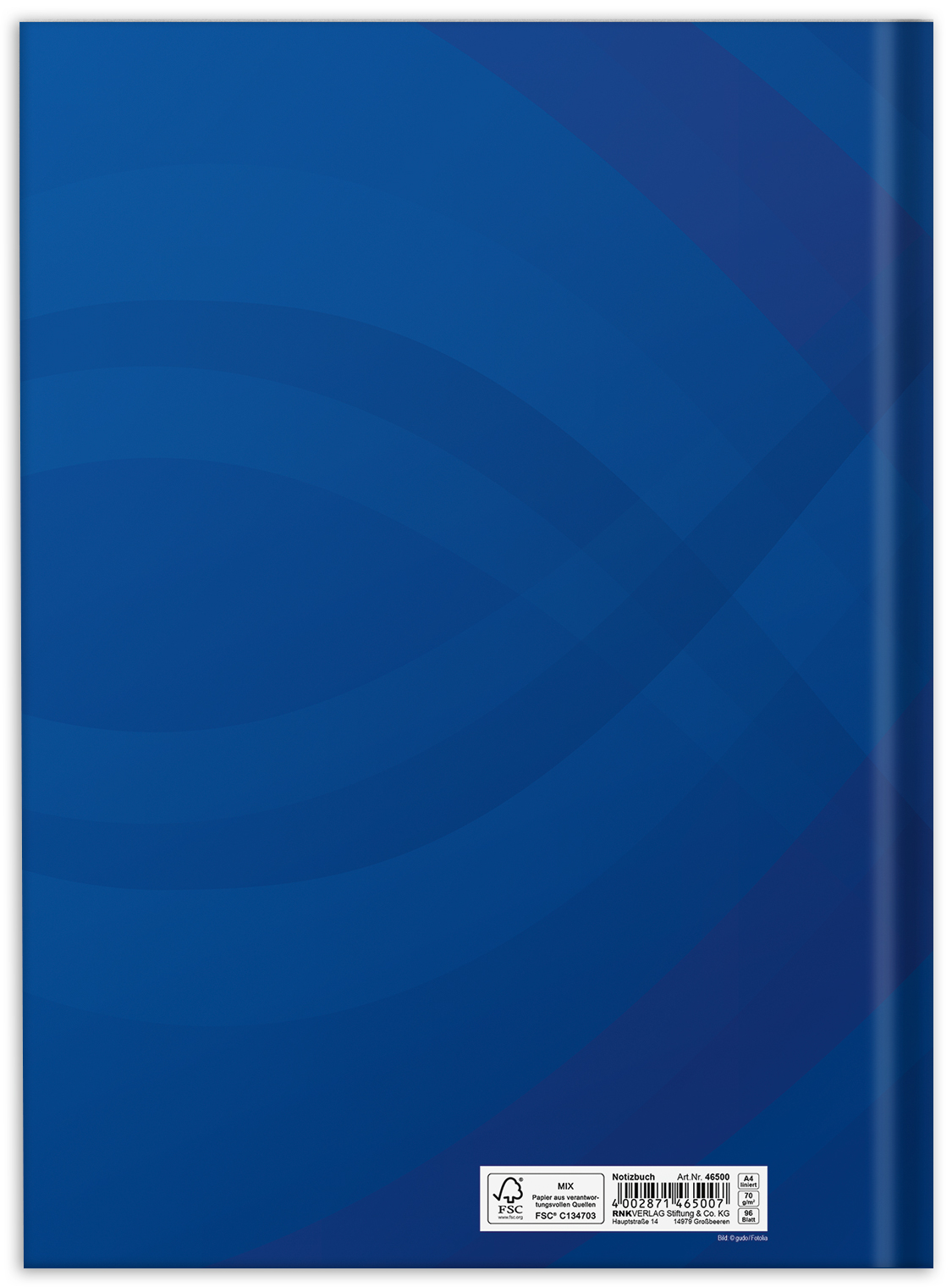 rnk-business-blau-notizbuch-din-a4-liniert image 2