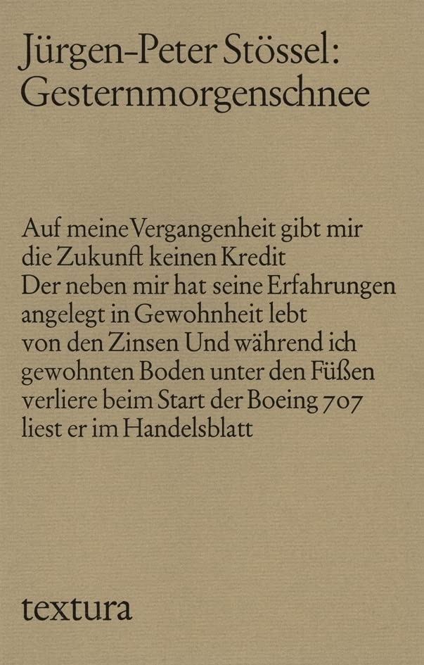 c-h-beck-textura-gesternmorgenschnee-ausgew-hlte-gedichte-buch image 1