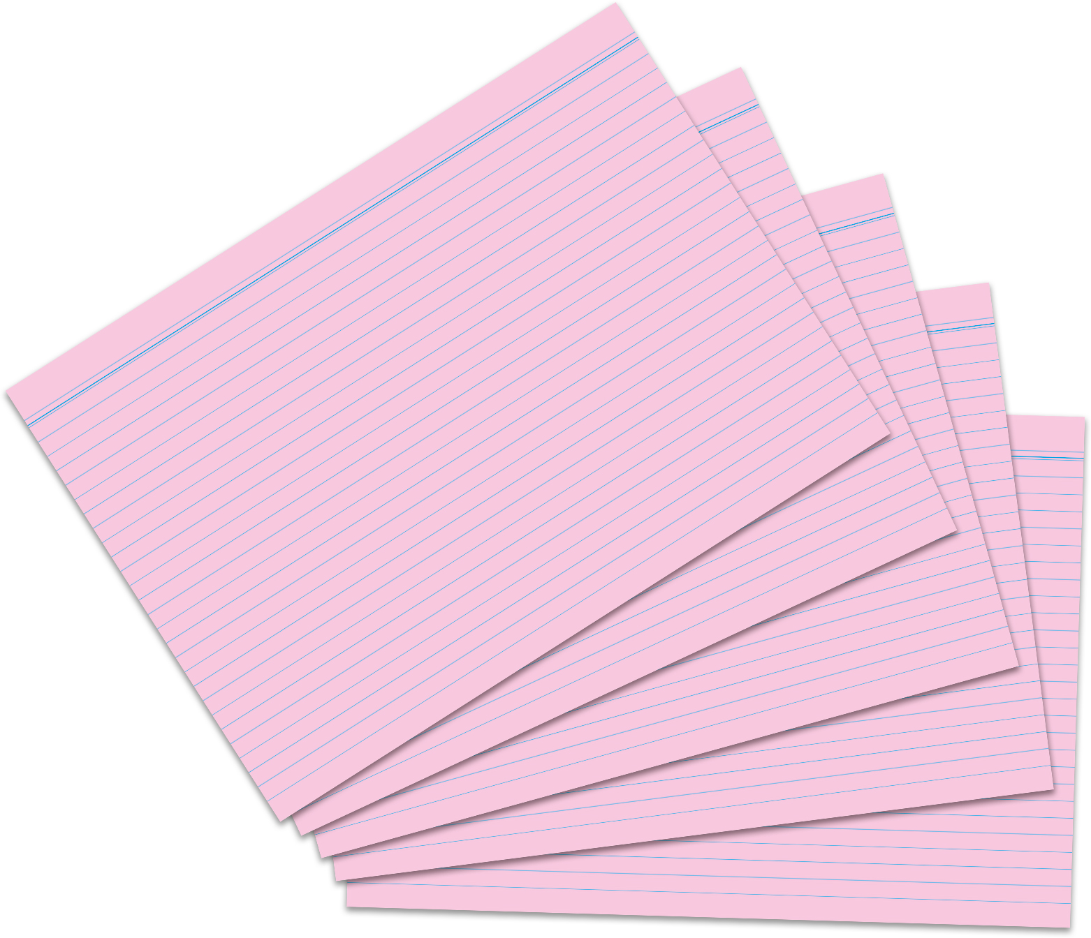 rnk-karteikarten-din-a6-rosa-liniert-100-st-ck image 3