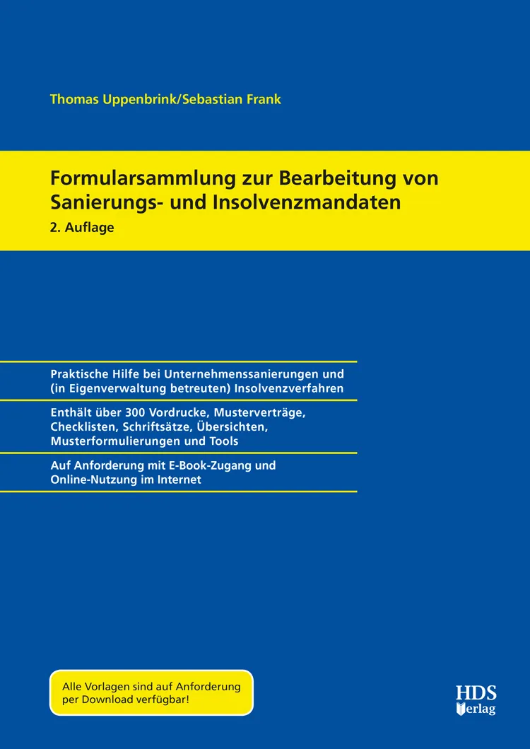 hds-sanierung-formularsammlung-insolvenzmandate-2-auflage image 1