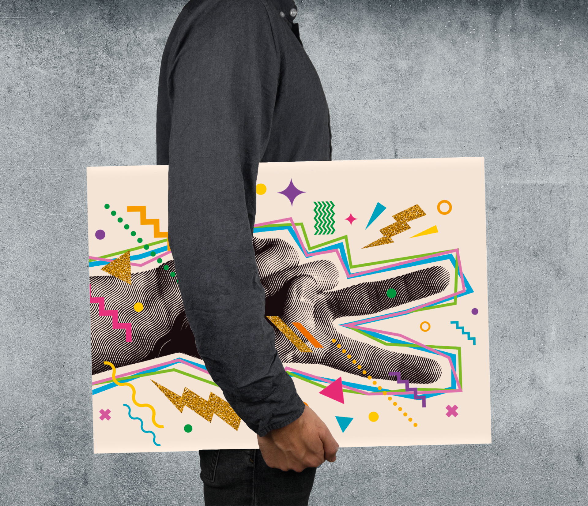 rnk-pop-art-k-nstler-und-zeichenmappe-a2-flexi-karton image 4