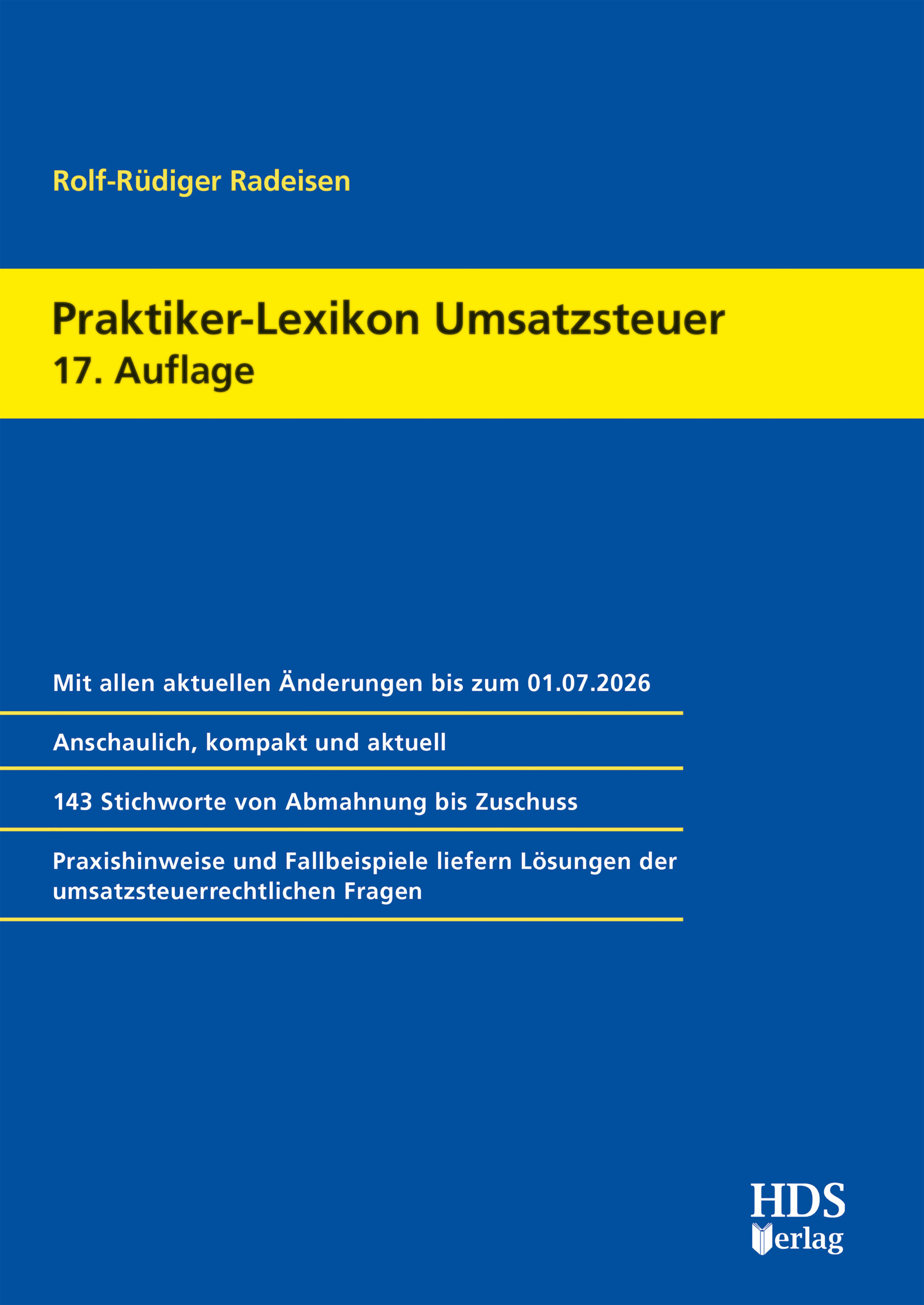 hds-steuern-praktiker-lexikon-umsatzsteuer-fachbuch-17-auflage-e-rechnung image 1