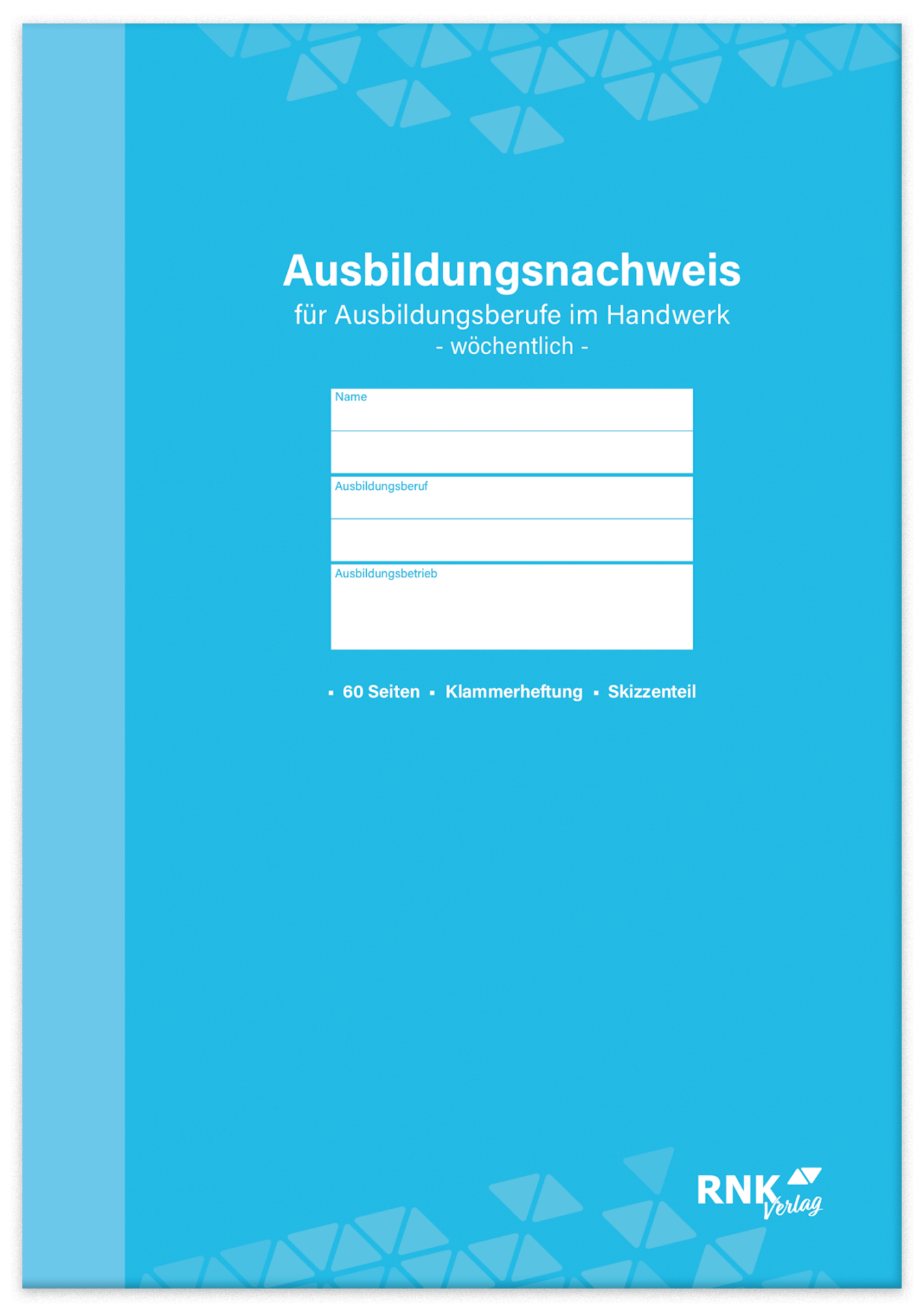 rnk-ausbildungsnachweis-heft-handwerk-din-a4-w-chentlich-1-st-ck image 1