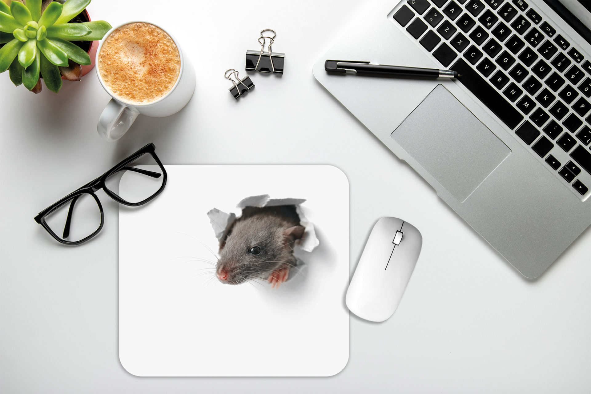 rnk-mini-schreibunterlage-mausi-mousepad-block-30-blatt image 4