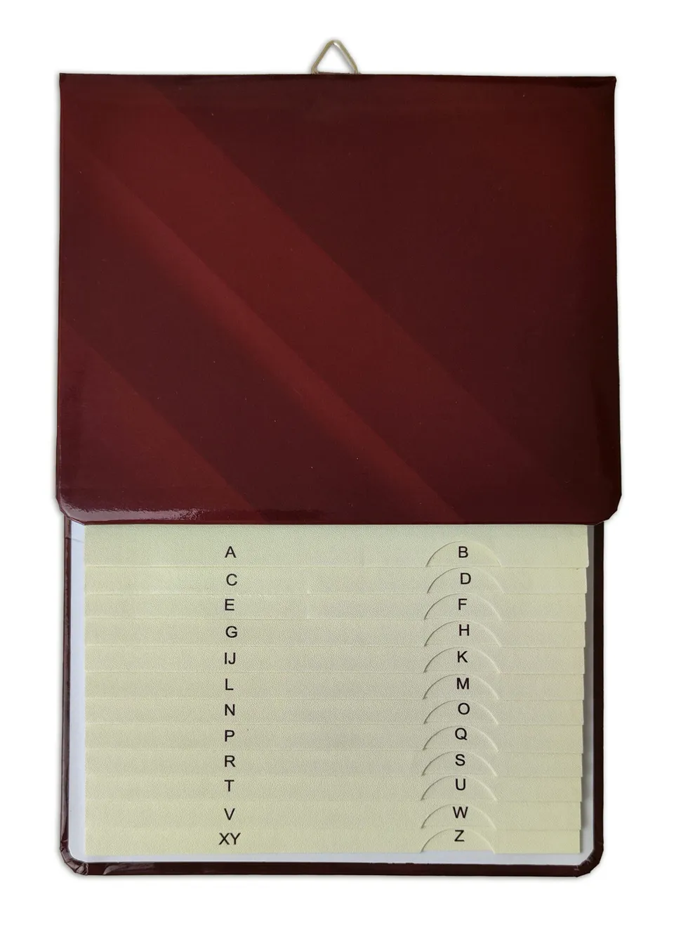 rnk-b-ro-beruf-telefon-klappregister-weinrot-a-z-registerbuch image 1