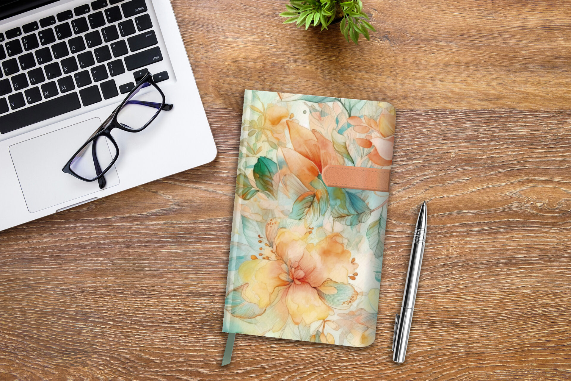 rnk-notizbuch-flowers-135x210-liniert-magnetverschluss image 6