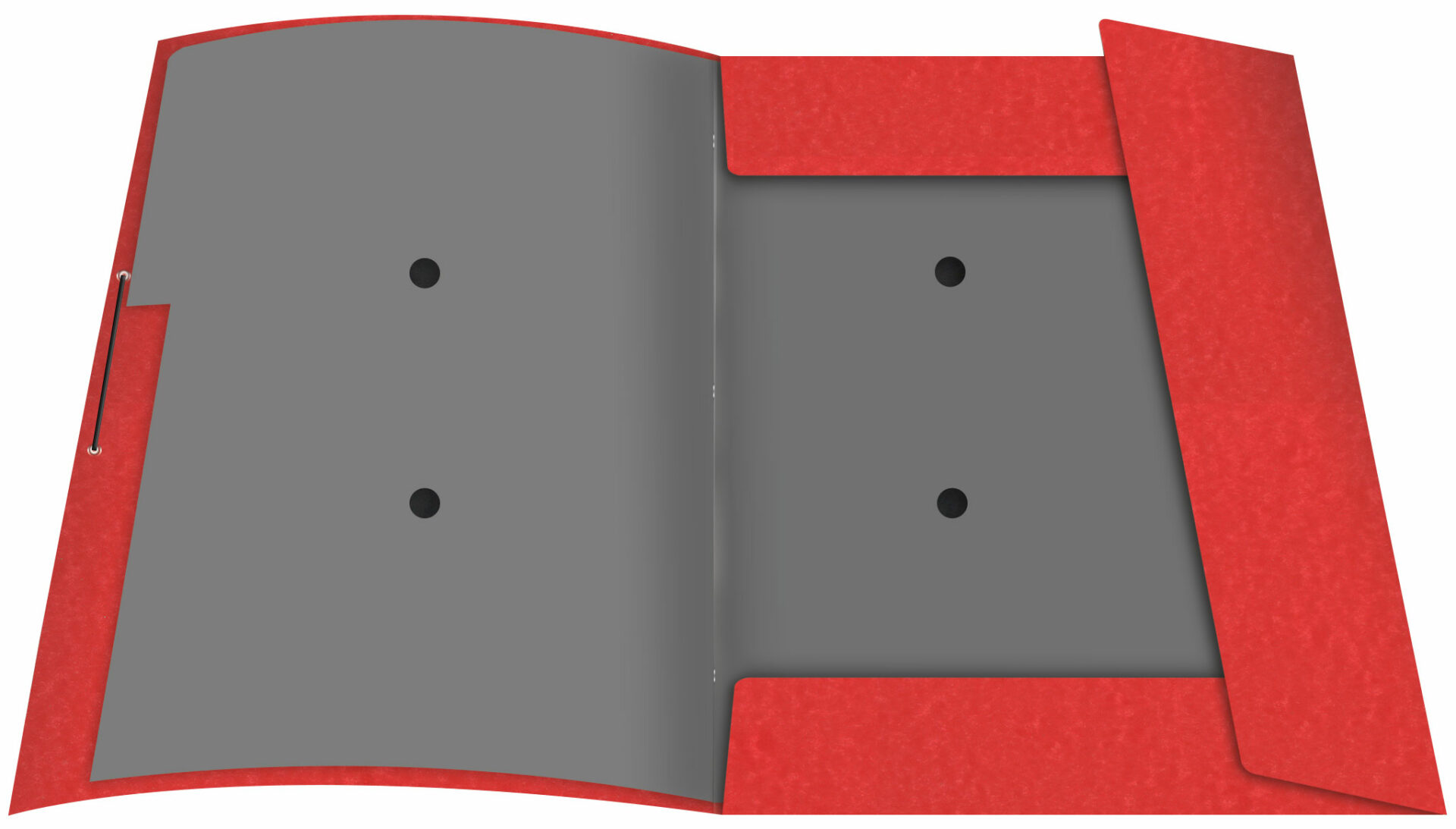 rnk-konferenzmappe-din-a4-rot-9-f-cher-gummizug image 2
