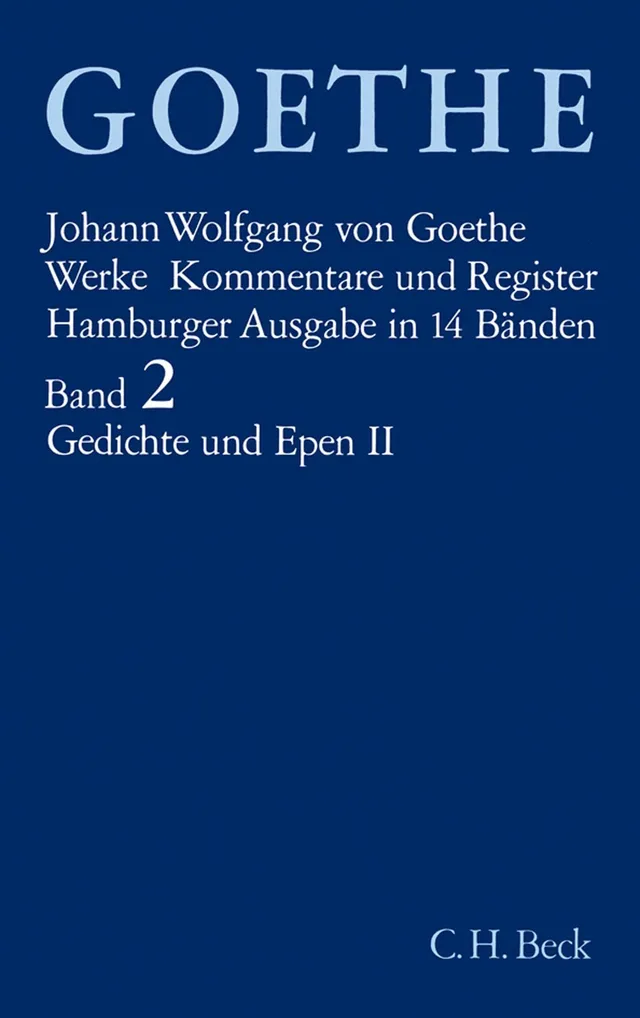 c-h-beck-paperback-goethe-werke-bd-2-gedichte-epen-buch image 1