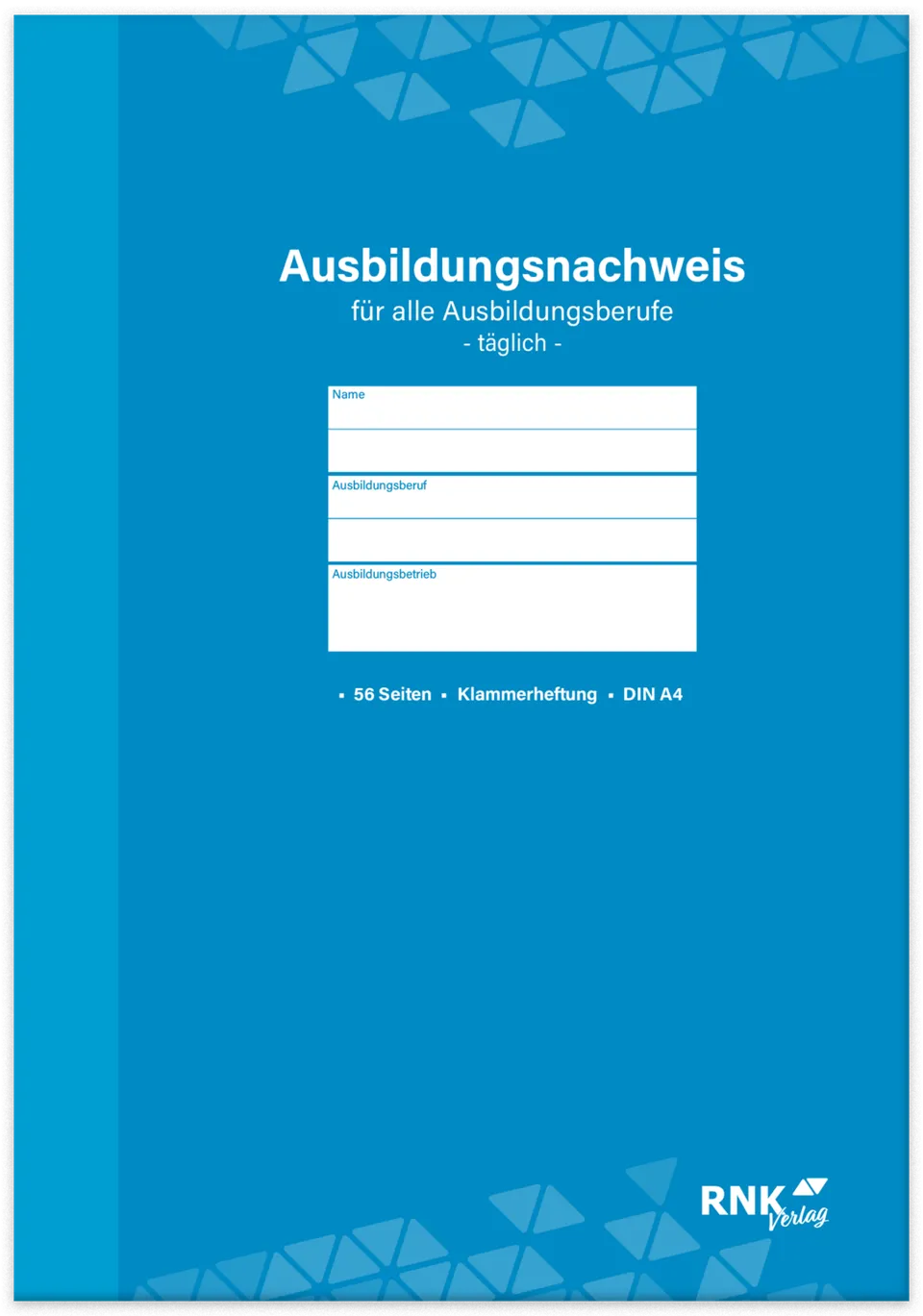 rnk-ausbildungsnachweis-heft-din-a4-t-glich-1-st-ck image 1