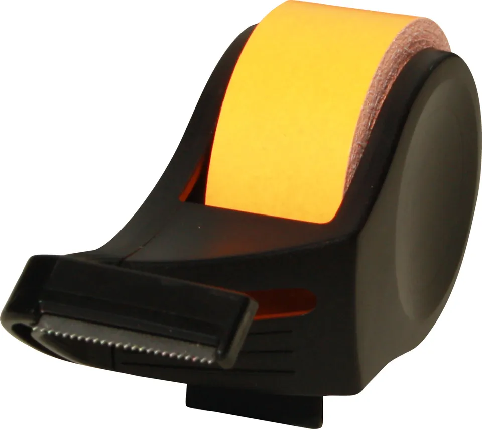 rnk-haftnotizrolle-abroller-19-mm-neonorange-nachf-llbar image 1