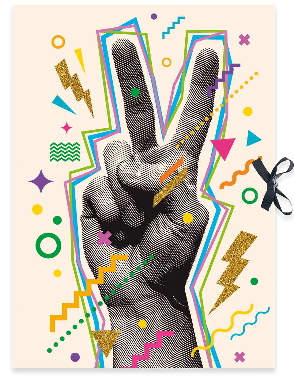 rnk-pop-art-k-nstler-und-zeichenmappe-a2-flexi-karton image 1