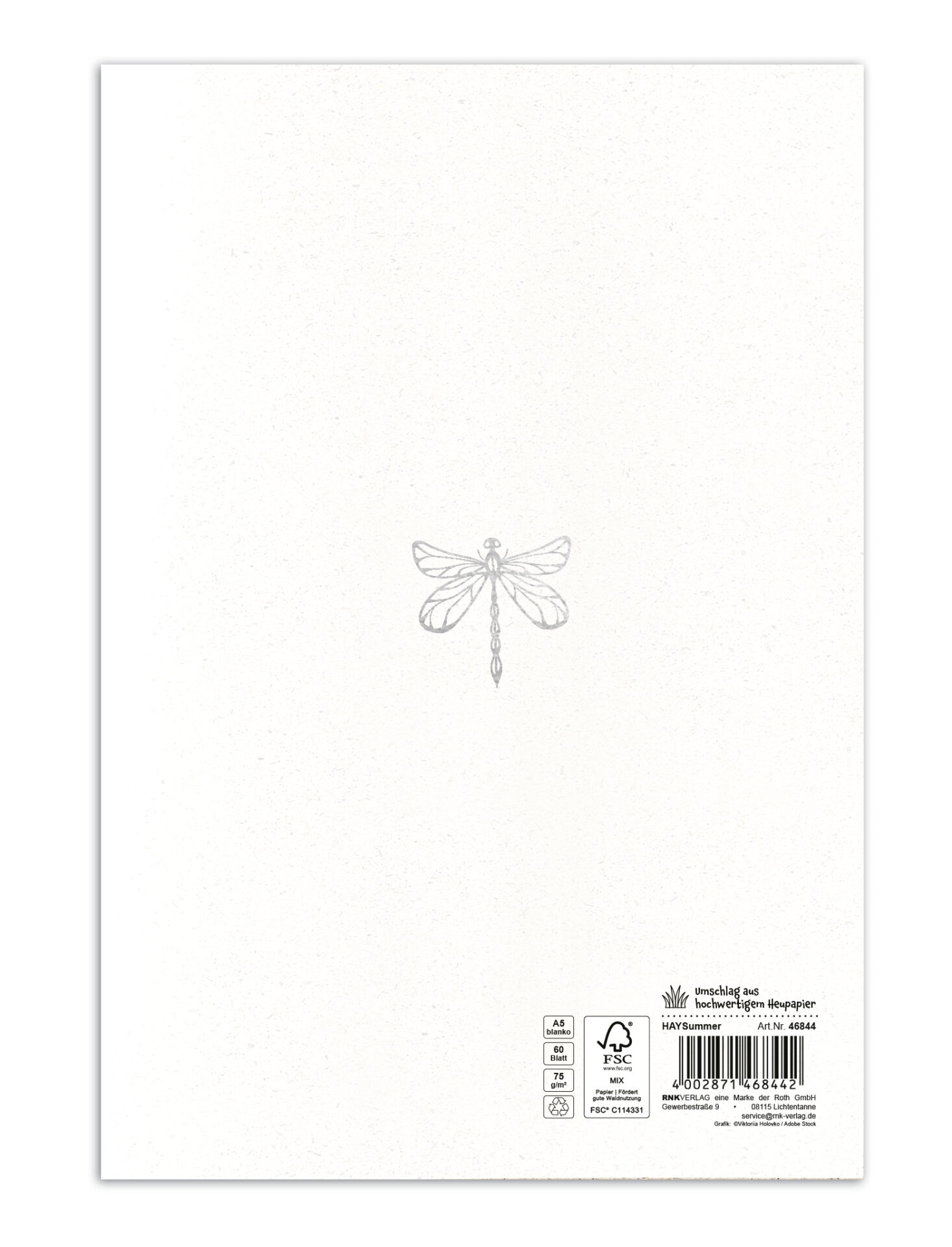 rnk-haybsummer-notizbuch-din-a5-blanko-heupapier image 2