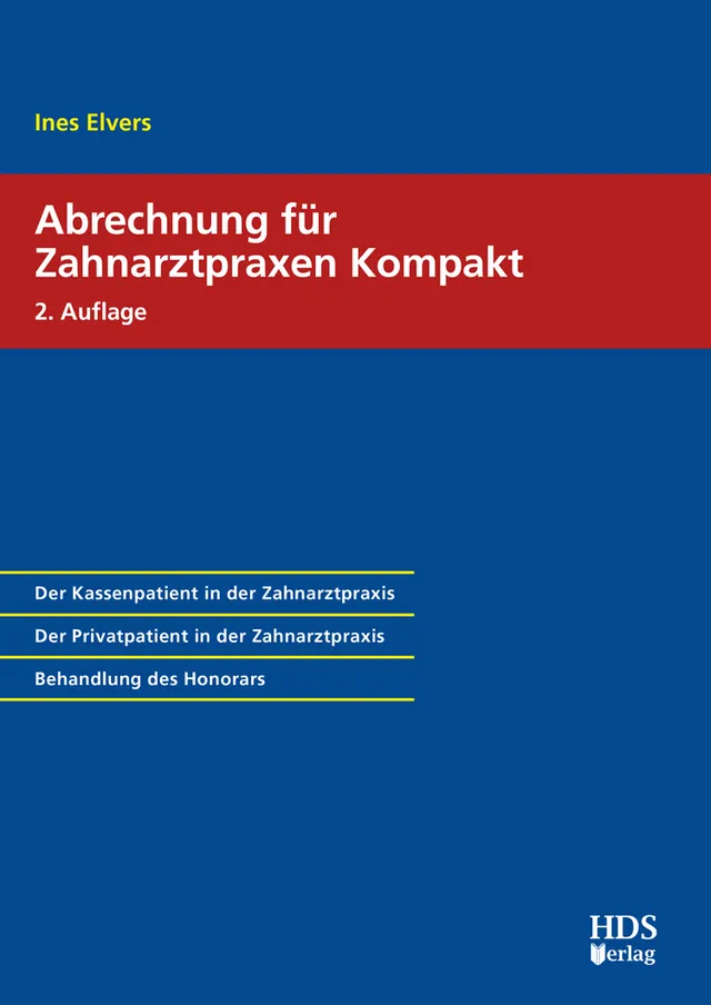 hds-rzte-zahn-rzte-und-heilberufler-abrechnung-zahnarzt-buch-2-auflage image 1