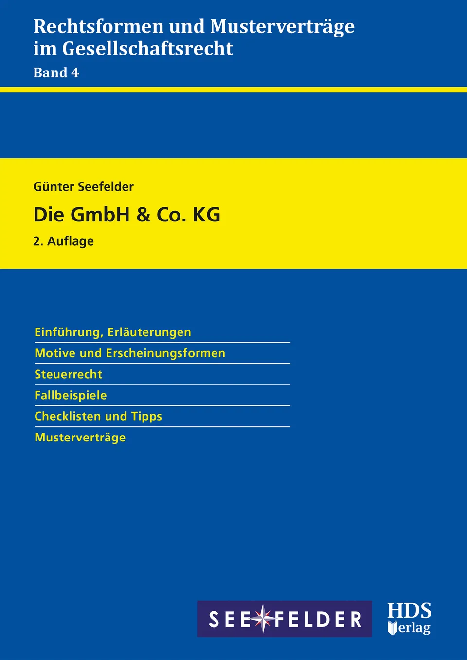 hds-recht-die-gmbh-co-kg-buch-2-auflage-band-4-mopeg image 1