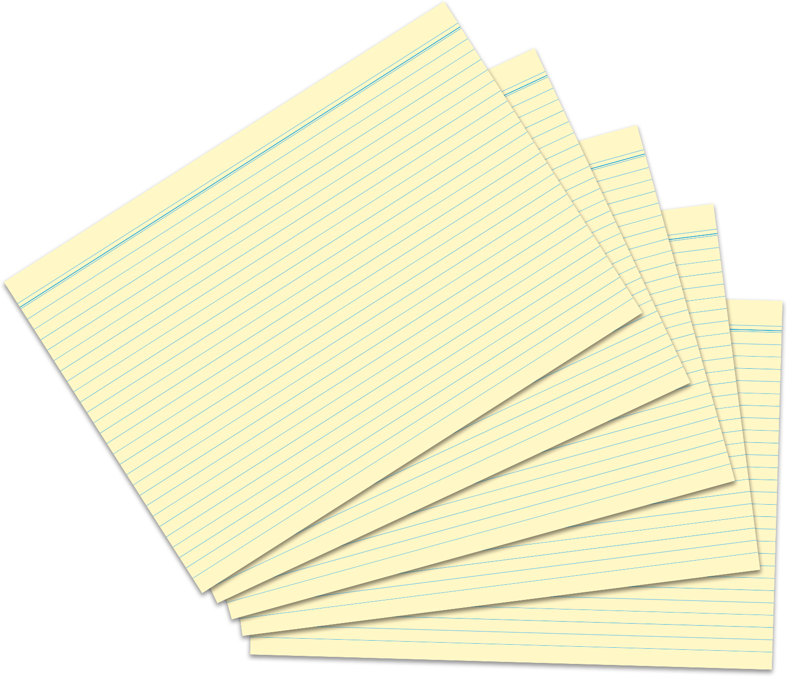 rnk-karteikarten-din-a7-gelb-liniert-100-st-ck image 3