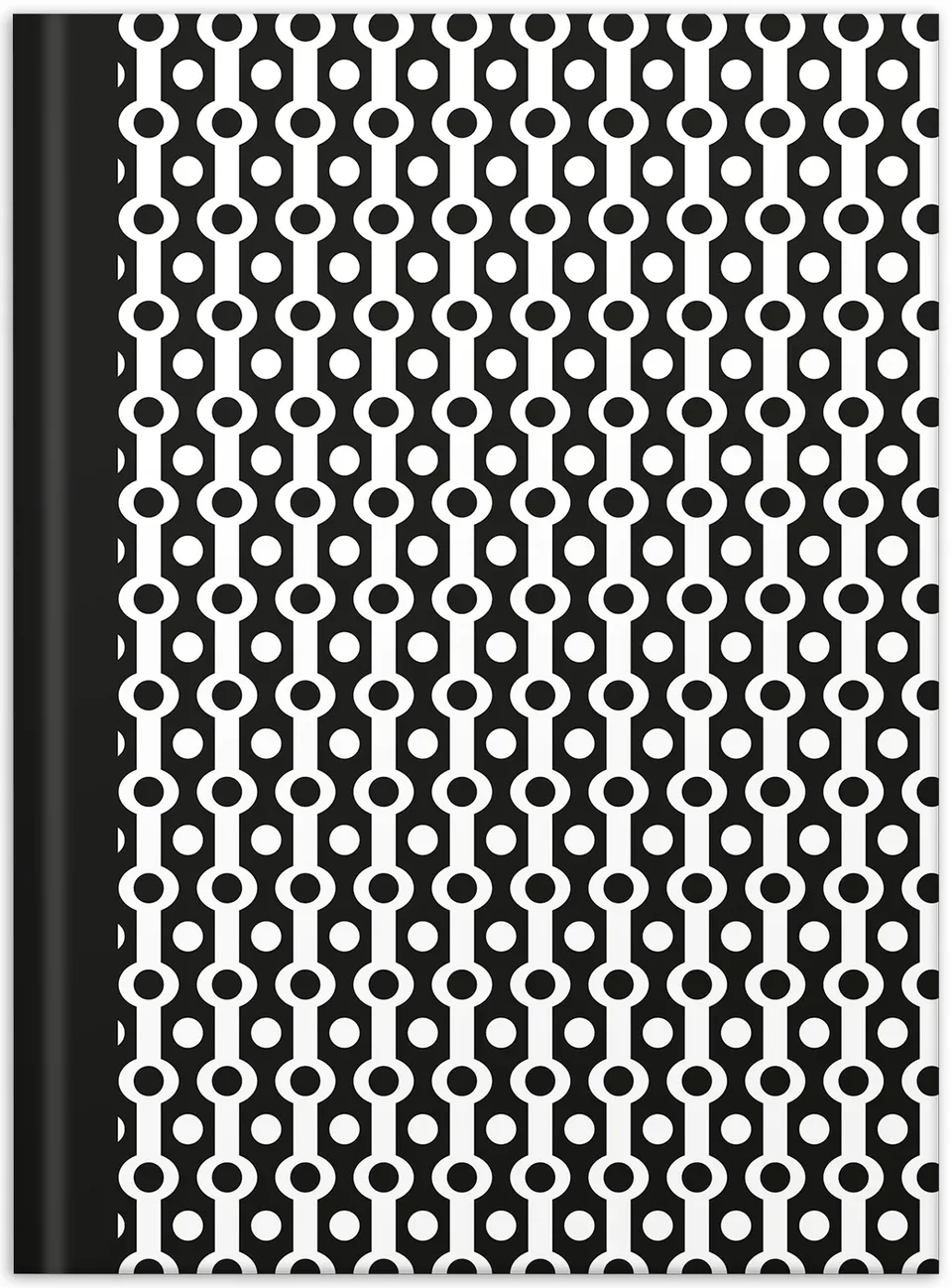 rnk-black-white-collier-notizbuch-a5-dotted-1-st-ck image 1