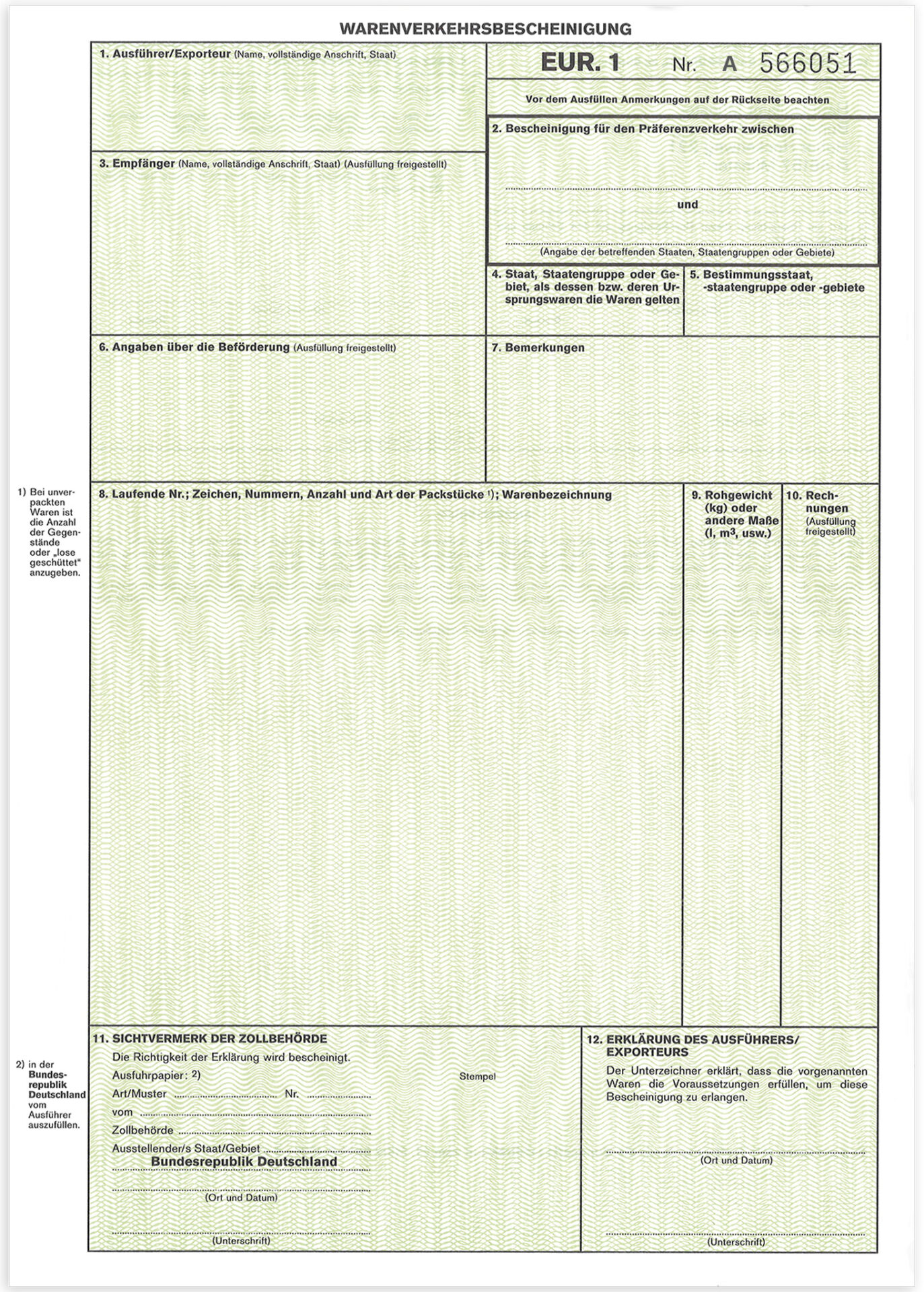 rnk-eur-1-warenverkehrsbescheinigung-laserdrucker-50-st-ck image 1