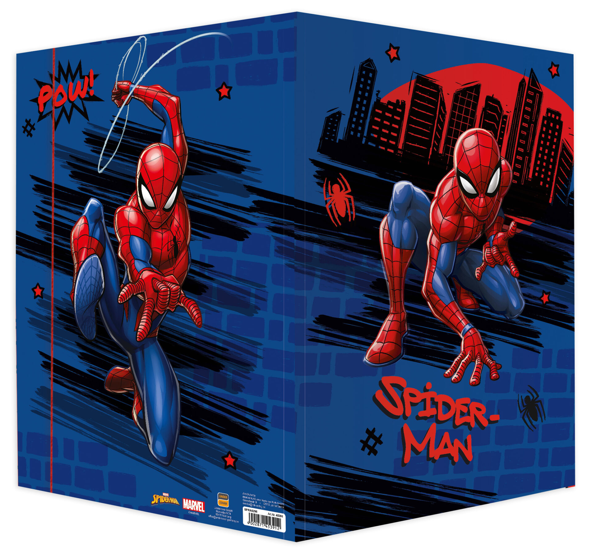rnk-marvel-spider-man-zeichenmappe-din-a3-mit-gummizug image 3