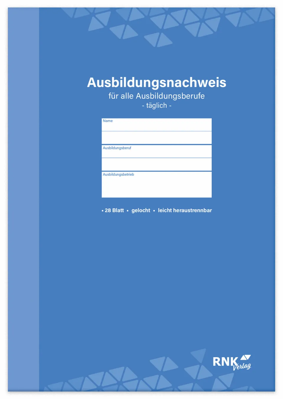 rnk-ausbildungsnachweis-block-din-a4-t-glich-alle-berufe image 1