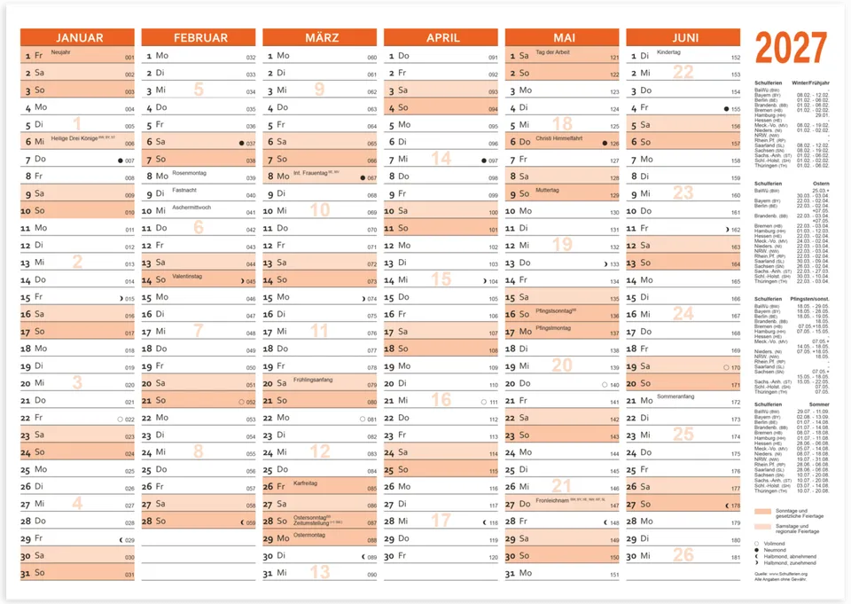 rnk-tafelkalender-2027-din-a4-orange-karton-25-st-ck image 1