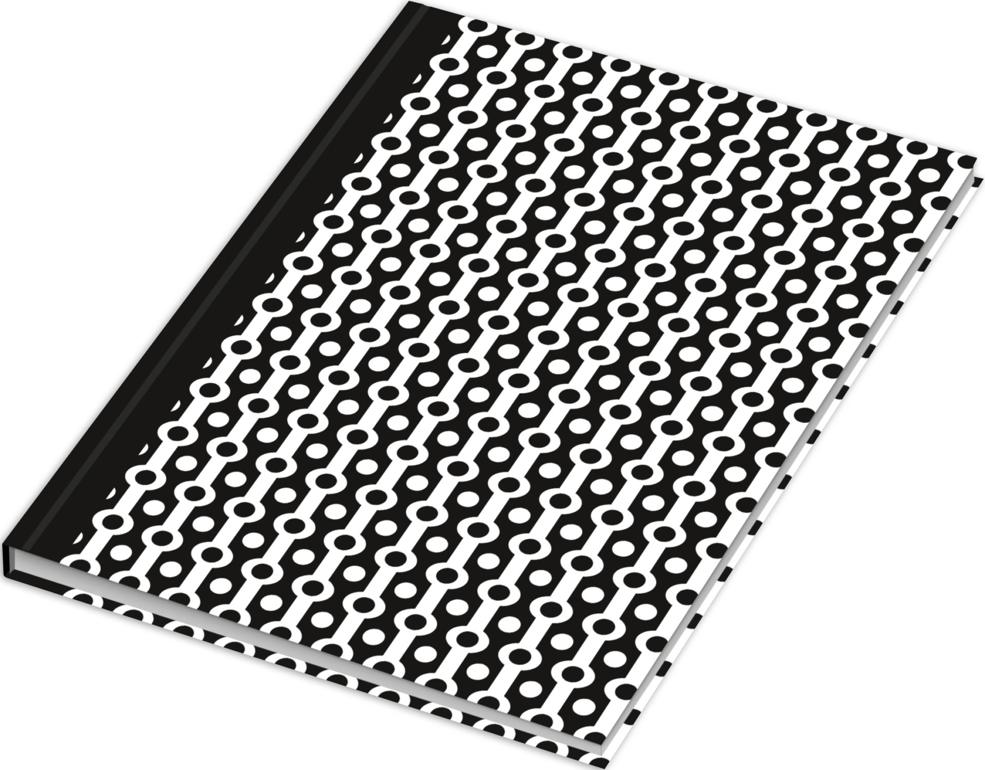 rnk-black-white-collier-notizbuch-a5-dotted-1-st-ck image 4