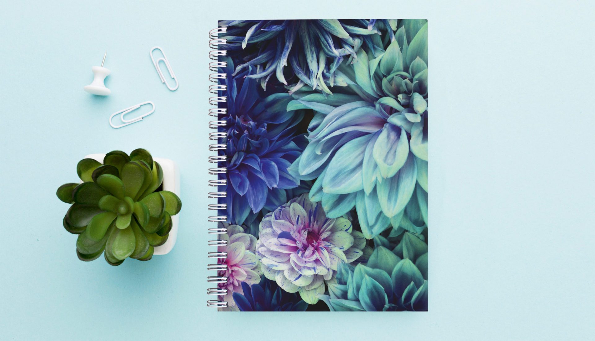 rnk-blossom-spiral-notizbuch-a-z-register-din-a5-hardcover image 5