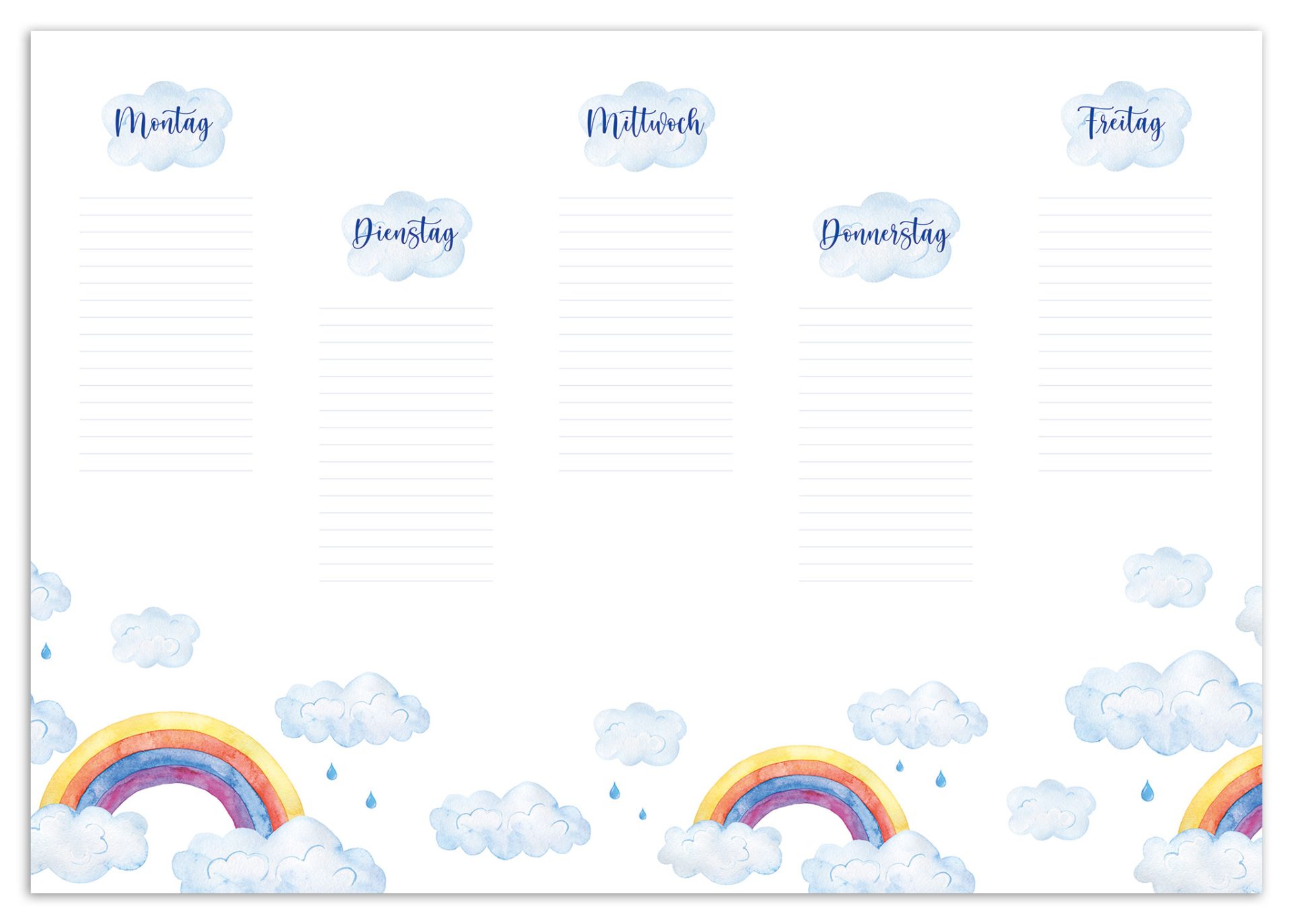 rnk-rainbow-notiz-schreibunterlage-600x420-mm-blanko image 1