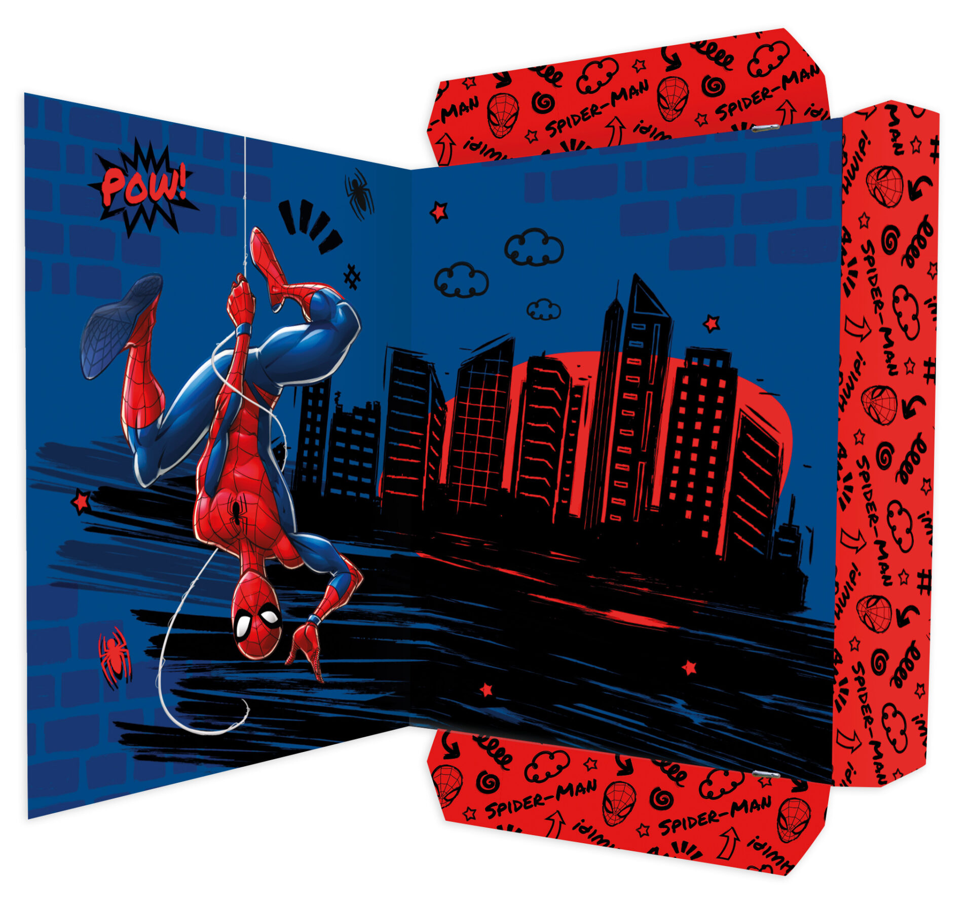 rnk-marvel-spider-man-zeichenmappe-din-a3-mit-gummizug image 2