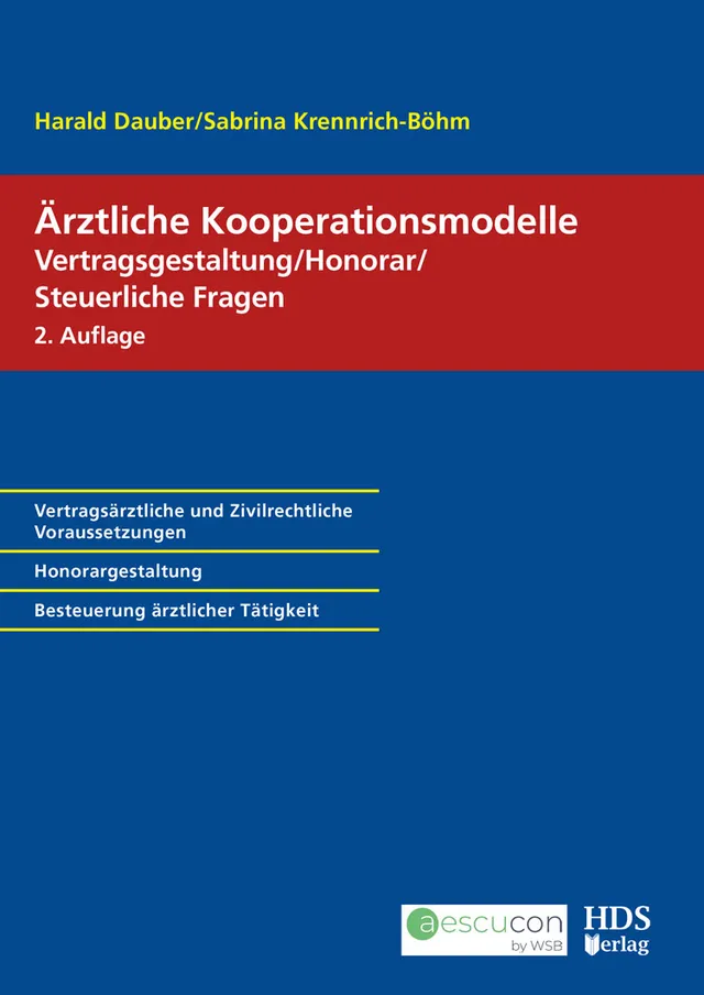 hds-rztliche-kooperationsmodelle-buch-2-auflage-2026-honorar-steuer image 1