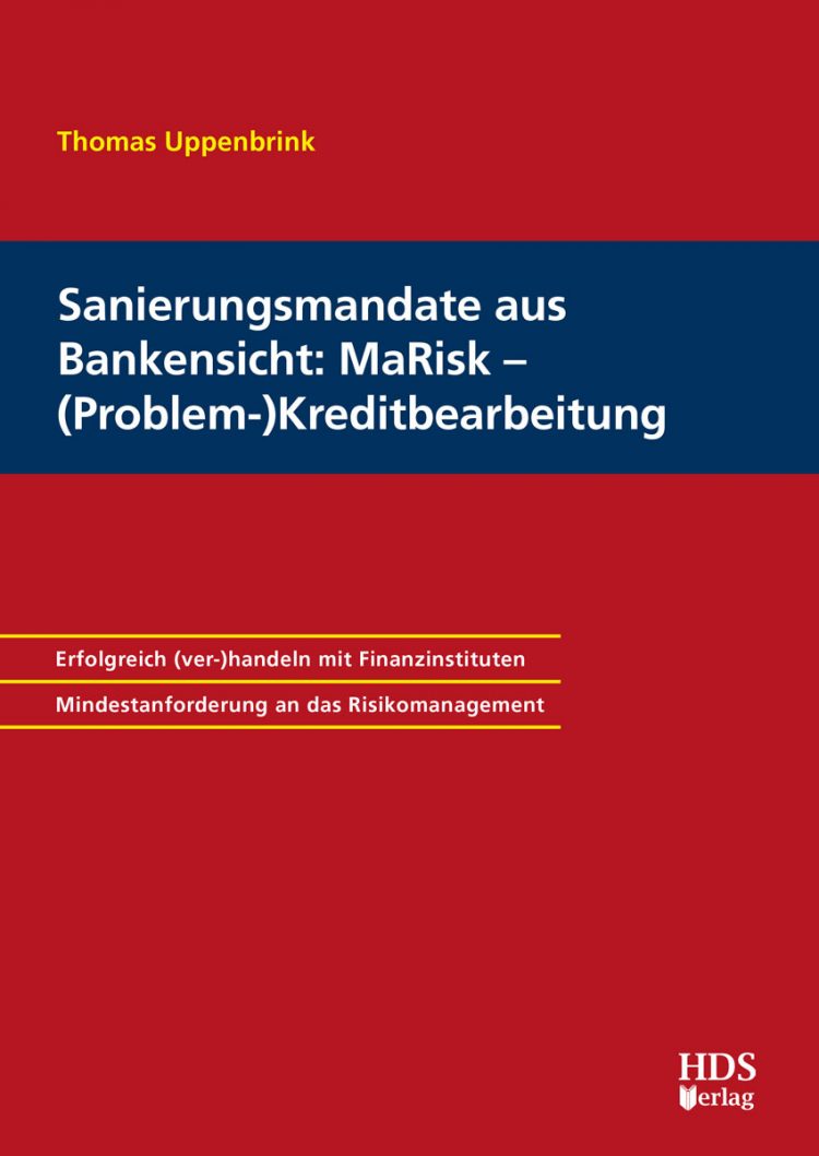 hds-sanierungsmandate-bankensicht-fachbuch-marisk-1-auflage image 1