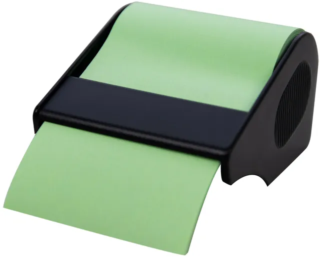 rnk-haftnotizrolle-abroller-60-mm-pastellgr-n-nachf-llbar image 1