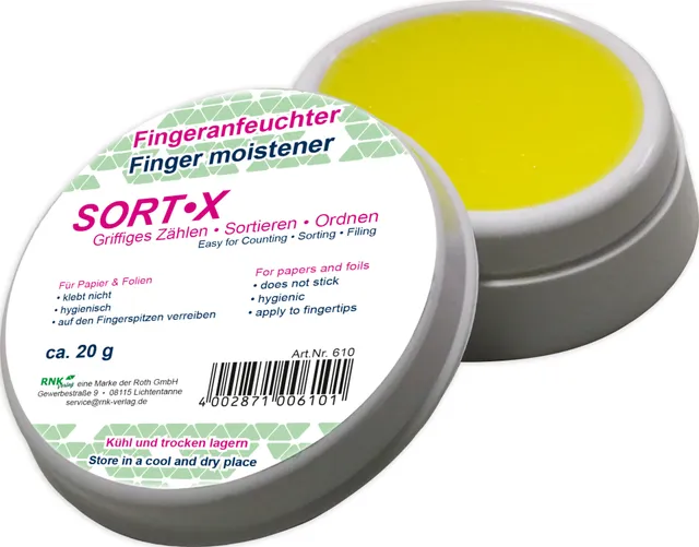 rnk-sort-x-fingeranfeuchter-20-g-hygienisch-antibakteriell image 1