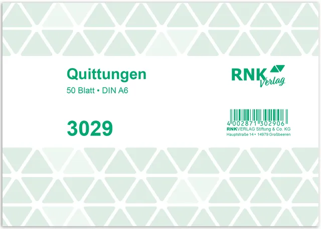 rnk-quittung-din-a6-block-1x50-blatt-mit-mwst-ausweis image 1