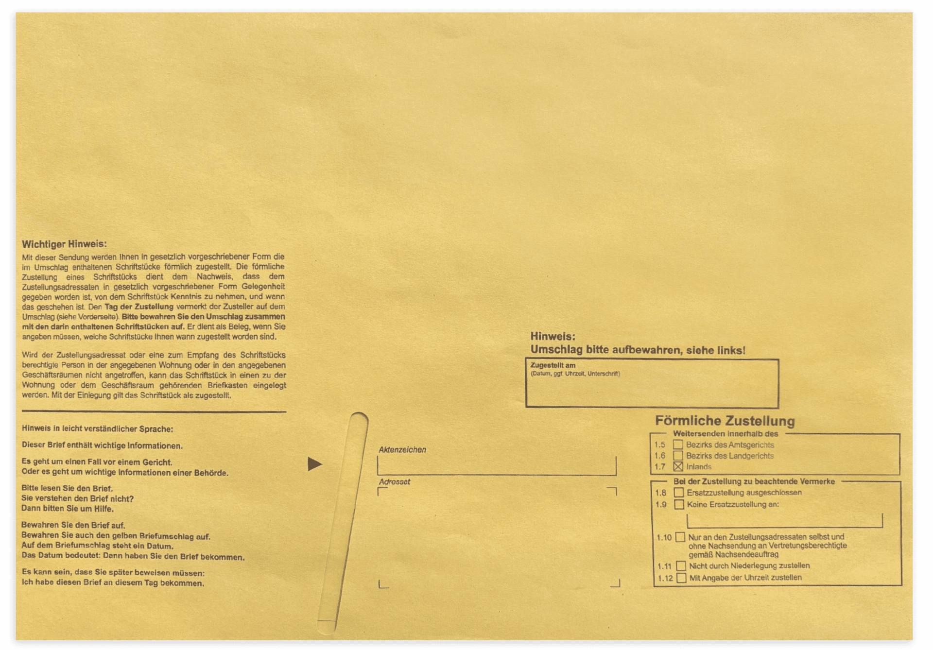 rnk-zustellungsumschl-ge-din-c4-ohne-fenster-50-st-ck image 1
