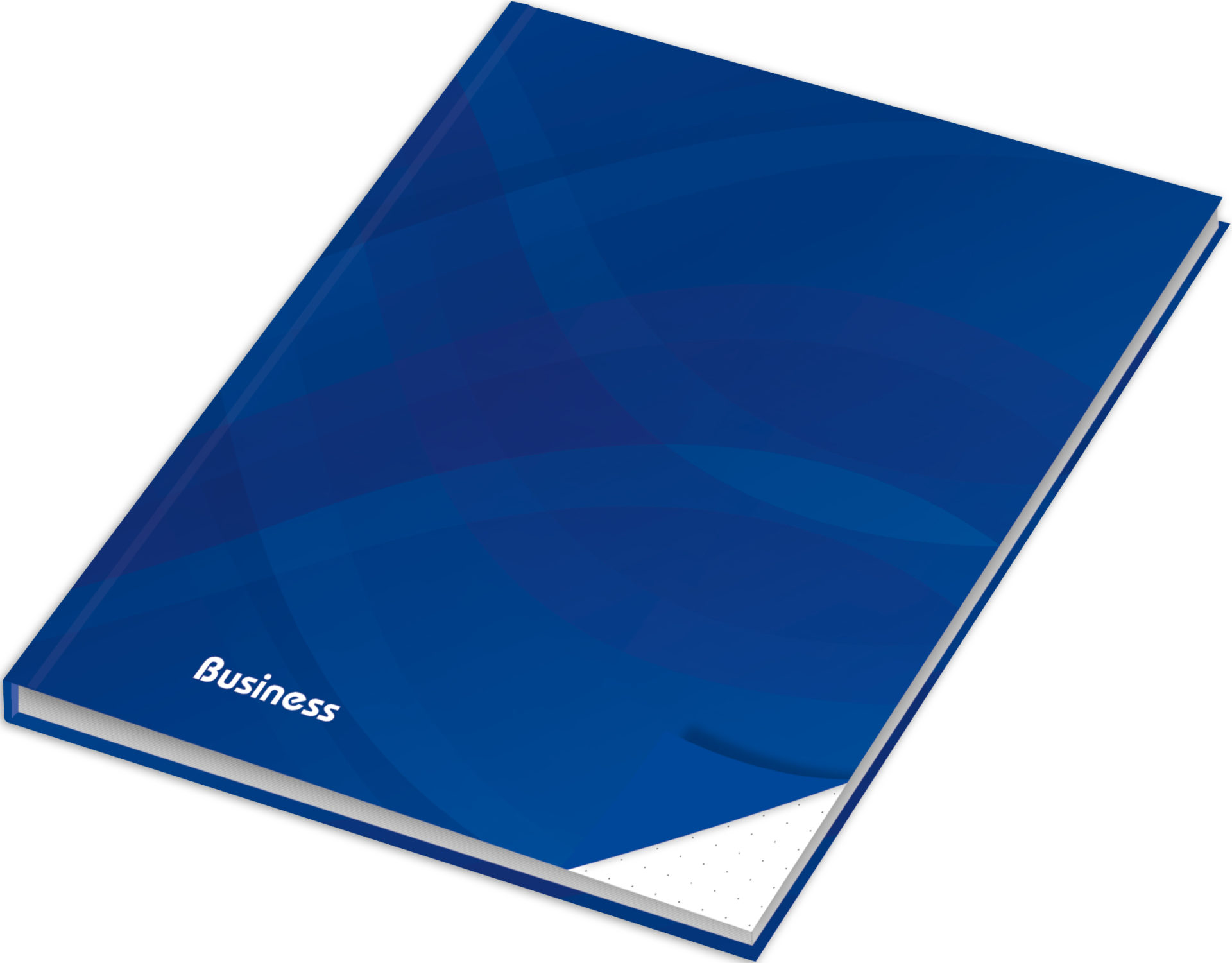 rnk-business-blau-notizbuch-din-a5-dotted-hardcover-96-blatt image 4