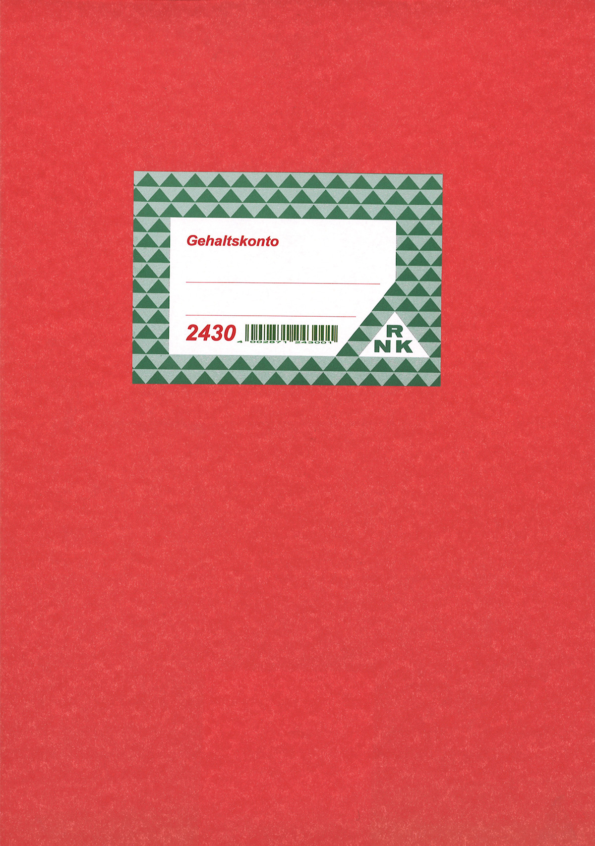 rnk-gehaltskonto-buch-24-seiten-lohn-gehaltsabrechnung image 1