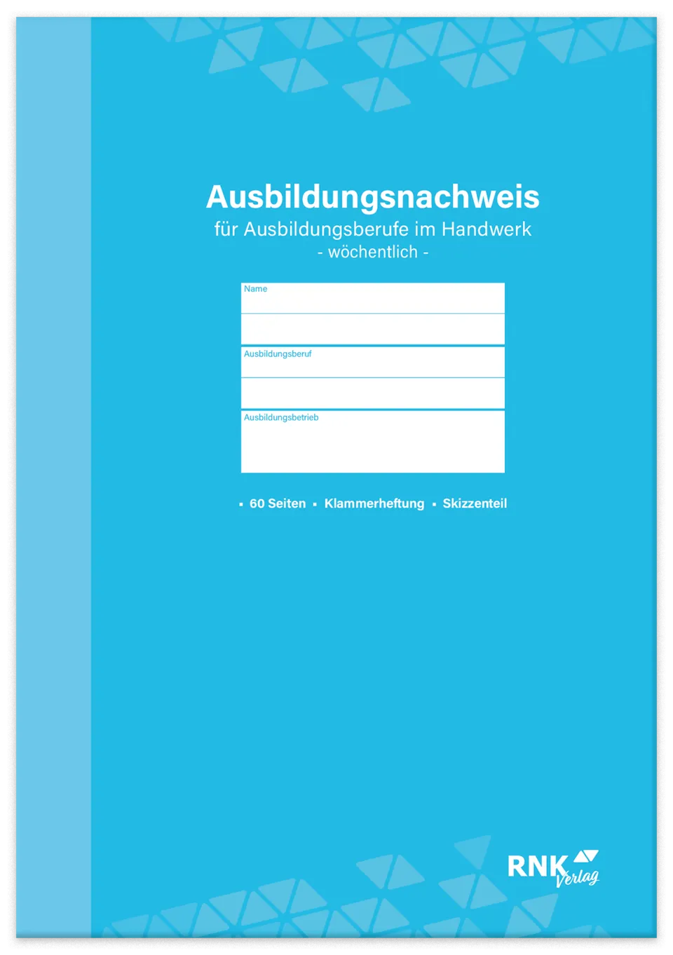 rnk-ausbildungsnachweis-heft-handwerk-din-a4-w-chentlich-1-st-ck image 1