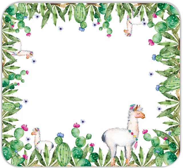 rnk-lama-mini-schreibunterlage-mousepad-block-30-blatt image 1