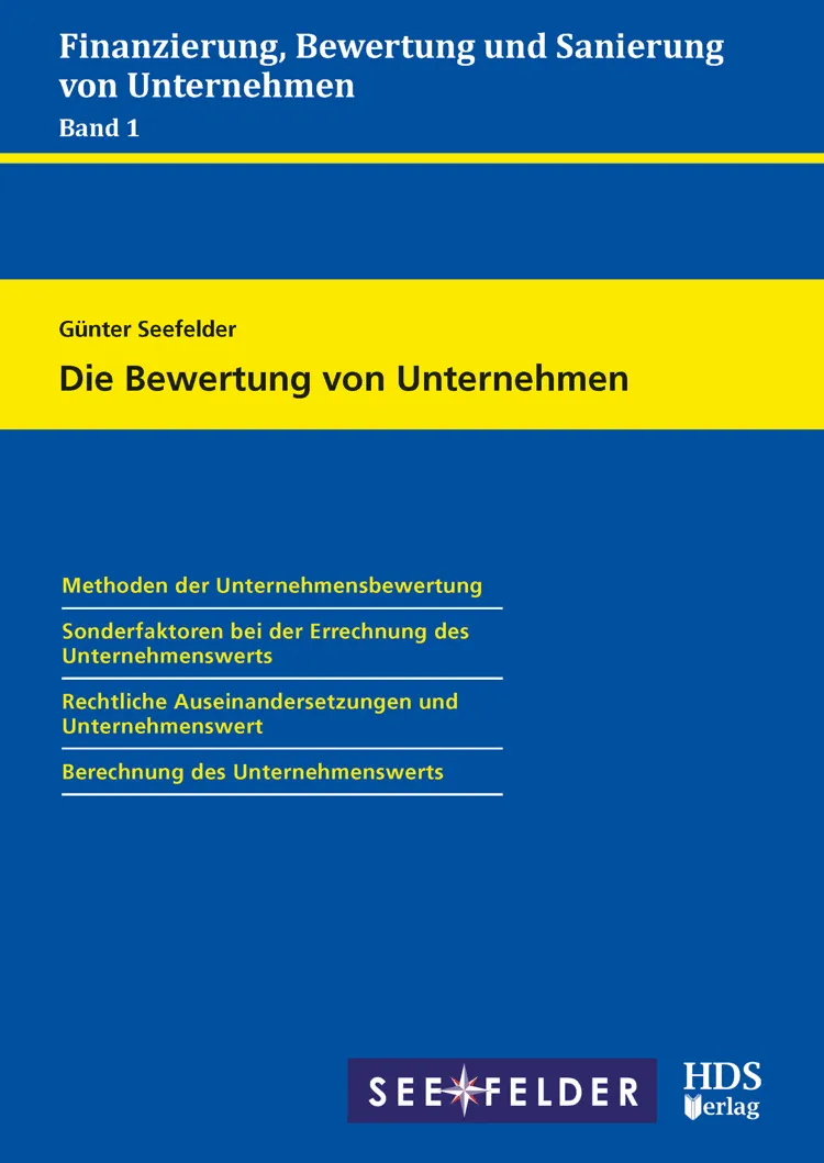 hds-sanierung-insolvenz-unternehmensbewertung-buch-band-1 image 1